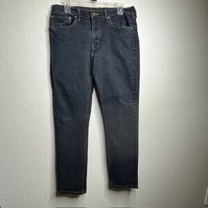 Levi's 511 Dk Wash Jeans Denim Slim Straight Size 34/32